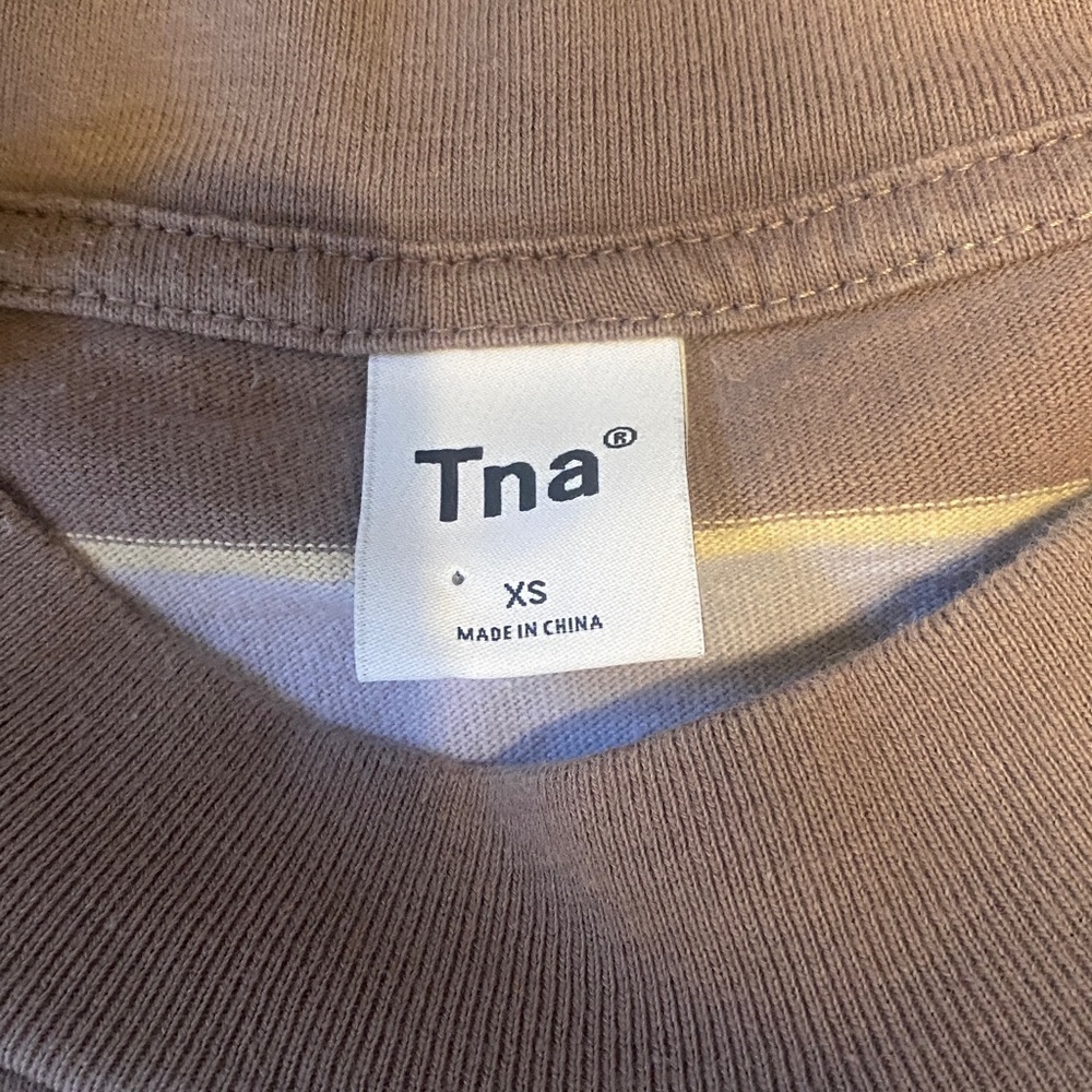 TNA Striped Crop Top - Picture 4 of 5